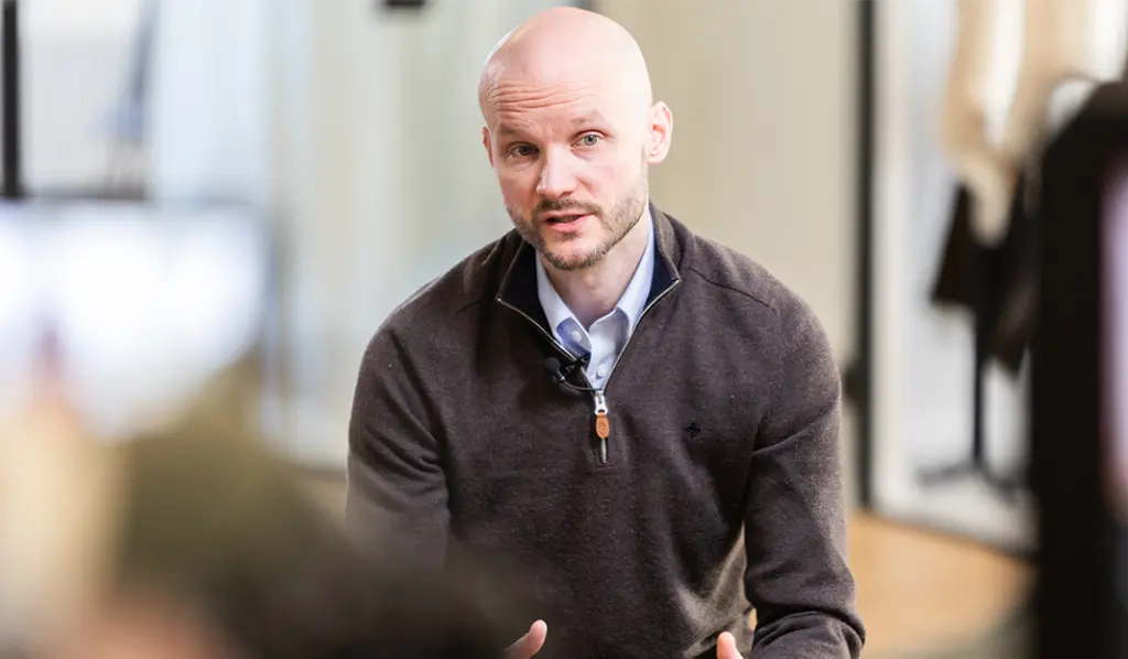 Person being interviewed